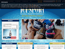 Tablet Screenshot of icisport.it